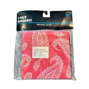 Fashion bandanas 100% cotton pack